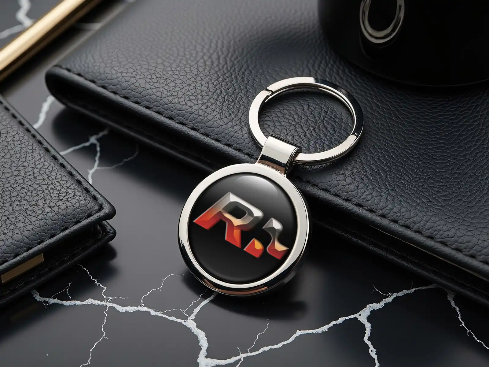 Safety Keyring Alloy Style Durable